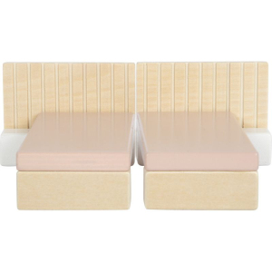 Nábytek pro panenky - Ložnice moderní dřevěná (Small foot)