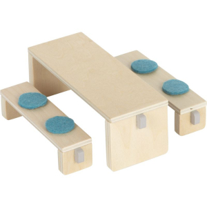 Nábytek pro panenky - Kuchyň moderní dřevěná (Small foot)