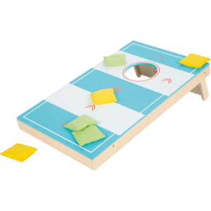 Házecí hra - Deska s otvorem, 2v1 Cornhole a stolní hokej (Small foot)