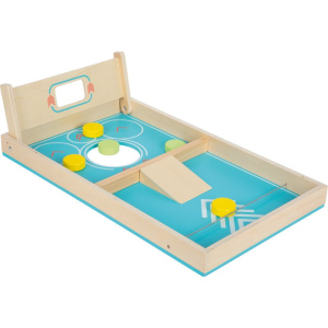 Házecí hra - Deska s otvorem, 2v1 Cornhole a stolní hokej (Small foot)
