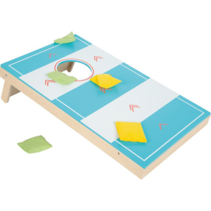 Házecí hra - Deska s otvorem, 2v1 Cornhole a stolní hokej (Small foot)