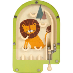 Stolní hra - Pinball mini lev dřevěný (Small foot)