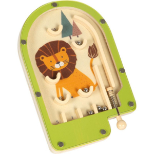 Stolní hra - Pinball mini lev dřevěný (Small foot)