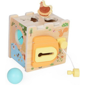 Motorická kostka - Farma domeček 2v1 (2Kids Toys)
