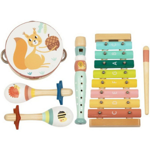 Hudba - Muzikální set, 4 nástroje Lesní zvířátka (2Kids Toys)