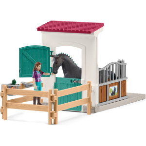 Schleich - Jezdecký klub, Box pro koně Lisa a Storm