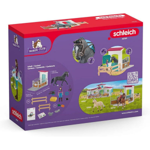 Schleich - Jezdecký klub, Box pro koně Lisa a Storm