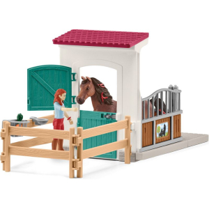 Schleich - Jezdecký klub, Box pro koně Hannah a Cayenne