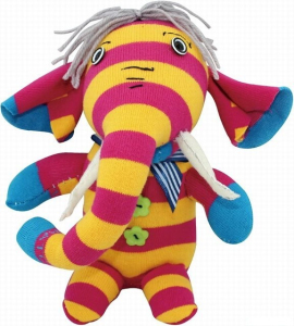 Kreativní sada - Postavička z ponožky, Slon (Legler)