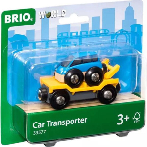 Vláčkodráha vagónek - Přívěs na přepravu aut (Brio)