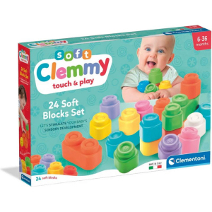 Clemmy baby soft - Kostky, 24ks v krabici