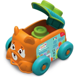 Clemmy baby soft - Senzorické tahací štěňátko a 4 kostky