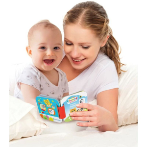 Clemmy baby soft - Roztomilá zvířátka s knížkou a 6 kostek