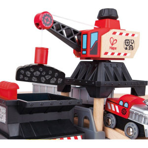Vláčkodráha Hape - Důlní set, 64 dílů