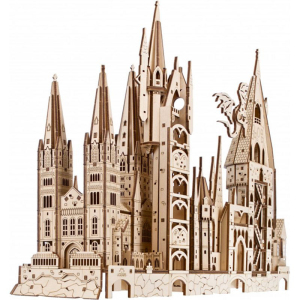 3D mechanický model - Hrad Bradavice, Harry Potter (Ugears)