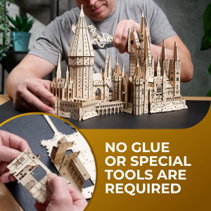 3D mechanický model - Hrad Bradavice, Harry Potter (Ugears)