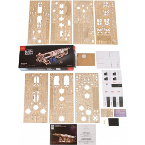 3D mechanický model - NASA Raketa Saturn V (Ugears)