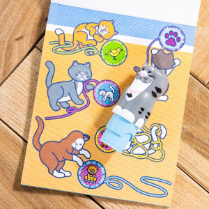 Samolepky - Sticker WOW!, Kočka (M&D)
