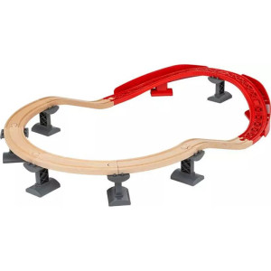 Vláčkodráha set kolejí - Víceúrovňový stoupající (Brio)