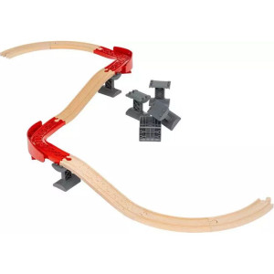 Vláčkodráha set kolejí - Víceúrovňový stoupající (Brio)