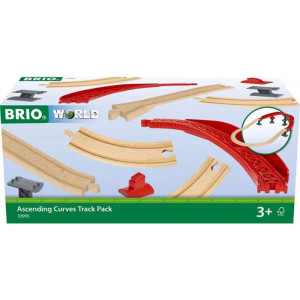 Vláčkodráha set kolejí - Víceúrovňový stoupající (Brio)