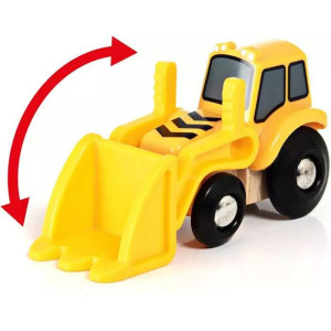 Vláčkodráha auto - Nakladač s nákladem (Brio)