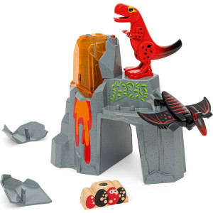 Vláčkodráha tunel - Dinosauří soptící vulkán (Brio)
