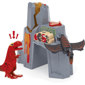 Vláčkodráha tunel - Dinosauří soptící vulkán (Brio)