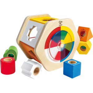 Vhazovačka - Šestihran s geometrickými tvary (Hape)