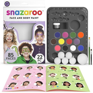 Snazaroo - Sada 13 barev na obličej, Velký párty set