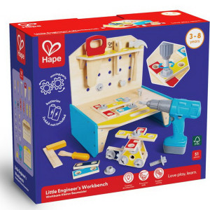 Malý kutil - Pracovní stůl, Malý inženýr (Hape)