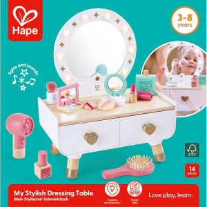 Malá parádnice - Můj stylový kosmetický stoleček (Hape)