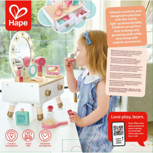 Malá parádnice - Můj stylový kosmetický stoleček (Hape)