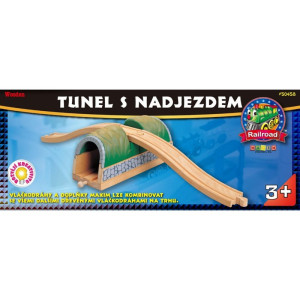 Vláčkodráha tunel - S nadjezdem (Maxim)