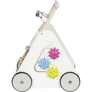 Chodítko dřevěné - Motorický set, KiddyCruiser (Goki)