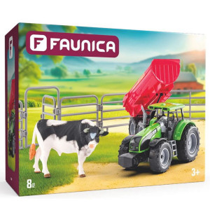 Faunica - Farma, Traktor s býkem, 8 dílů