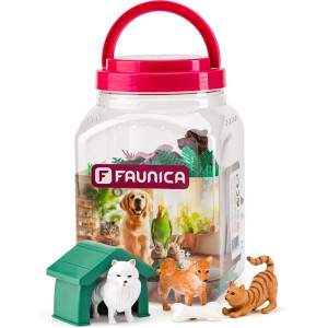 Faunica - Zvířátka set, Mega tuba Mazlíčci