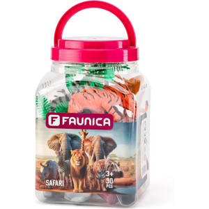 Faunica - Zvířátka set, Mega tuba Safari