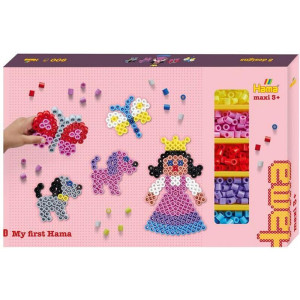 Hama zažehlovací korálky - MAXI Box, 900ks Moje první Hama