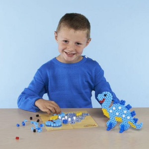 Hama zažehlovací korálky - MAXI Blistr, 250ks Dinosaurus