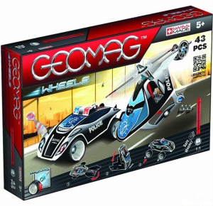 Geomag - Wheels Fast Chase, 43 dílků