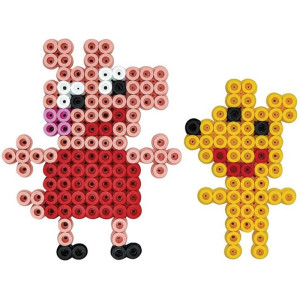 Hama zažehlovací korálky - MAXI Kyblík, 900ks Peppa Pig