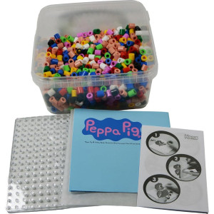 Hama zažehlovací korálky - MAXI Kyblík, 900ks Peppa Pig