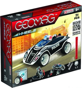 Geomag - Wheels Fast Car, 21 dílků