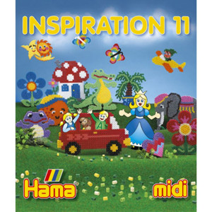 Hama zažehlovací korálky - Pomůcka, Knížka inspirací MIDI č.11