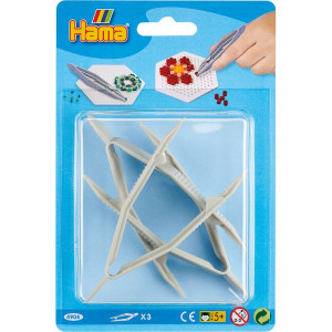 Hama zažehlovací korálky - Pomůcka, Pinzety na korálky 4ks