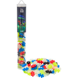 Plus-Plus stavebnice - 100ks Tuba Glow Mix