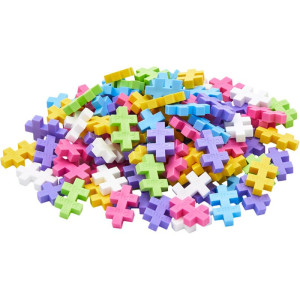 Plus-Plus stavebnice - 100ks Tuba Pastel Mix