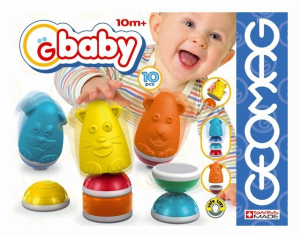 Geomag - Baby Roly, Poly Medium, 10 dílků