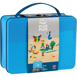 Plus-Plus stavebnice - 600ks Kufřík kovový Basic